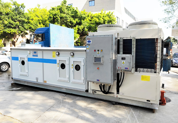 Explosion-proof rooftop air-conditioning unit